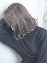 アルバム 新宿(ALBUM SHINJUKU) アッシュベージュ_エアリーグレージュひし形シルエット_ba66443