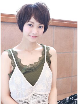 ネオリーブクレア 綱島店(Neolive Krea) えりスッキリ前下がりひし形ショート☆