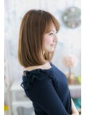 愛され♪ツヤ感ピュアな美人髪ミディ