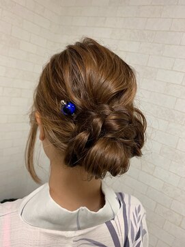 浴衣ヘアセット・着付け