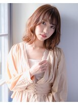 ソワン ド ブランシュ ライフ 八戸ノ里店(Soin de Blanche LIFE) ゆるふわボブヘアスタイル×ハイトーンカラー◎30代40代50代
