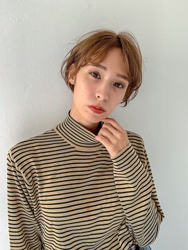 アカ(ACA) 【ACA】カジュアルラフなセンターパートマッシュショート