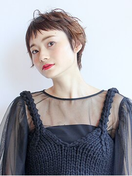 トップヘアーヒルズ 安城(TOP HAIR HILLS) アンニュイショート/ニュアンスカラー/メンズライク