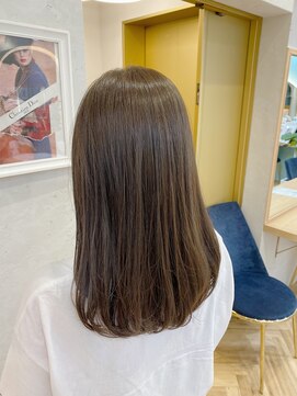 ロンドプランタン 恵比寿(Lond Printemps) ○ラベンダーミルクティー くすみベージュ 髪質改善 縮毛矯正