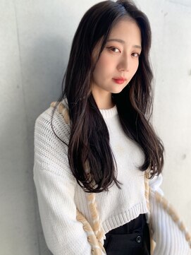 マリアバイアフロート(Maria by AFLOAT) 【山田】イヤリングカラー大きめウェーブオルチャンヘア