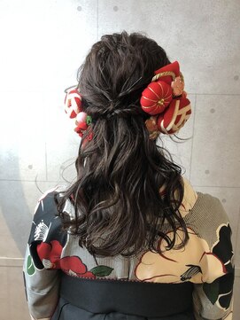 リスタバイネオリーブ 浅草(Re:sta by neolive) 卒業式　袴　着物ヘア　ヘアセット　Re:sta by neolive