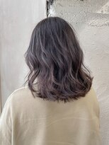 【ALLY 濱田】ブリーチ無し,赤み消しグレージュ 20代/30代/40代
