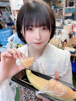 リアイス(Re:ICE) ミニウルフ/くすみブルー/流れるレイヤー/インナーハイライト