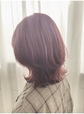 イエベ に似合うカラー×外ハネミディアム