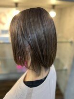 ユアーズ 四街道店(HAIR&NAIL YOURS)&nbsp;大人インナーカラーイヤリング白髪ぼかし3Dハイライトうるツヤ髪