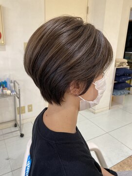 ペーハーセブン アーツ(Arts) ショートボブ×ベージュ