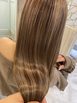 ノアエクレ 銀座(noah ecle) 大人可愛い☆なちゅさらストレートロブ☆