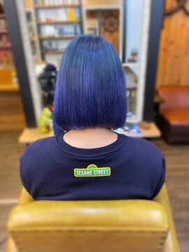 トルチェ(toRtue) ネイビー×ブルーバイオレット　グラデーション