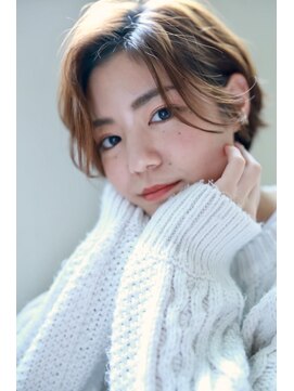 ラべリー 池袋(LOVELEY) 顔まわりレイヤー　オリーブブラウン　【池袋】