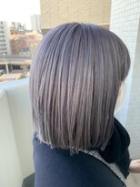 ユウル 横浜(juhl.)&nbsp;グレージュカラー/ダブルカラー/ケアブリーチ/ブルーグレージュ