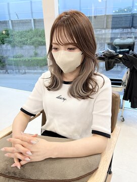 アルーナビューティデザイン 大人上品インナーカラー