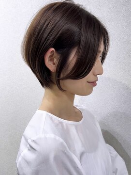 ノウル 中野(NoWL) 【NoWL】丸みショートボブグレージュイルミナ5401