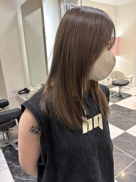 テテ(TETE) ブラウン　ミディアムレイヤー