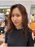 スパイラルパーマ