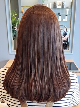 ゴート(G.O.A.T.) ナチュラルワンカール/カカオベージュ/大人ロング