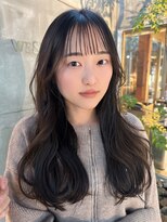 美容室 ビ フェスカ(B FESCA) シースルーバング/20代30代40代/ロングヘア/顔周りカット
