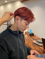 アンバー(AMBER)&nbsp;メンズハイトーンアプリコットオレンジ