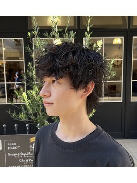 トータルビューティ ジェム バイ ヘアタイム(TOTAL BEAUTY gem by HAIR TIME) メンズ　スパイラルパーマ