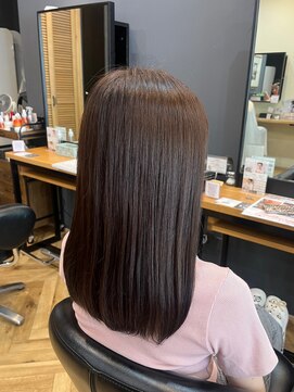 アルター(aL ter) ブラウンカラー［くびれヘア/ハイライトカラー］長野歌穂