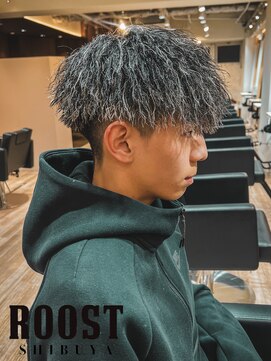 ルースト 渋谷店(ROOST) パイルツイスト/ホワイトハイライト