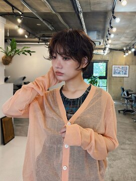 ヒュージ 表参道(huge) ニュアンスパーマ/ショートパーマ/くせ毛風パーマ/20代30代