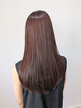 アヤラ オーガニックアンドスパ 東船橋店(AYALA) 【中村のぞみ】レッド×ピンク×ロング