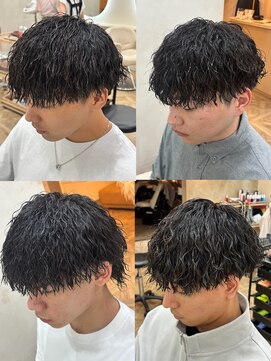 ボンドストーリールミエール(Bond Story lumiere) 名古屋/メンズカット/メンズパーマ/眉毛/ツイストスパイラル