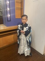 ヴァンセン(vincennes) 七五三　着付け　ヘアセット　メイク [北品川/美容室ヴァンセン]