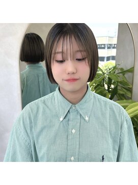 エレノア アネックス 枚方(Eleanor ANNEX) 枚方ボブ/枚方ボブヘア/ぱつんとボブ#AKANE