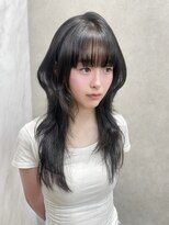 ロンド レア 天神大名店(Lond Le’a) 黒髪カタログ/オリーブグレー/ココアベージュ/小顔ヘア