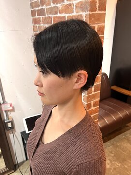 ヴィップルーム(viproom) ショートボブニュアンスカラーグレージュミディアムレイヤー