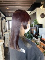アンツ サザンリゾート 茅ヶ崎店(ANT'S Southern Resort)&nbsp;30代40代50代　クラゲヘアー/個性派ヘア/バーガンディー