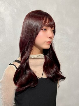ボーテコンシェル 柏店(BEAUTE CONCIER) 垢抜けボルドーカラー