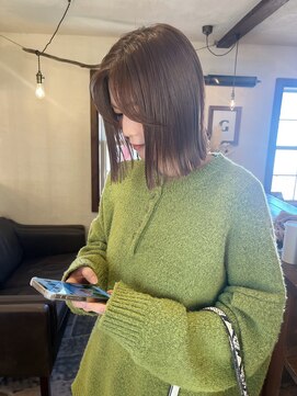 【gilly】hazel color ×  bob