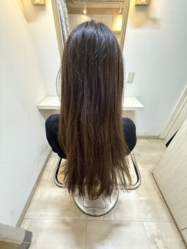 艶髪ストレートロング