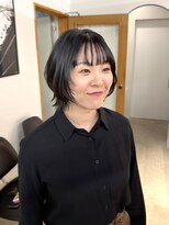 ミーナ バイ アーバン(Meena by urban.) 【Meenaハザマ】大人女性への小顔レイヤーミニウルフ