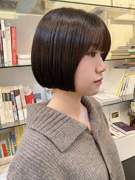 コカブ 本山(KOCHAB) ミニボブ/地毛風カラー/暗髪