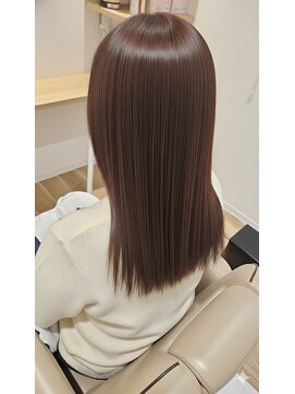 パウダーヘアー ルミニティ(powder hair luminity) 髪質改善ストレート×オイルカラーで叶える美髪ロング