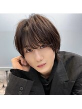 ＊カットだけでも作れる最高のヘアスタイル＊【中性ウルフ】【センターパート】【シースルーマッシュ】