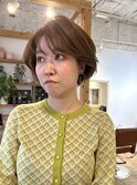 お姉さんシースルーボブ