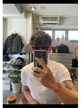 アンクヘアー(Ank hair) スペインカール 波波パーマ ウェーブパーマ