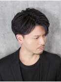大人色気アップバングショート