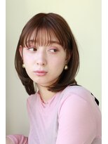 ヘアーアンドメイク エクリ 不動前店(Hair&Make equri)&nbsp;大人可愛いワンカールボブ×20代30代40代