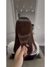 【上品・☆ご褒美☆】カット+美髪ストレート+髪質改善トリートメント