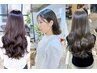 【平日限定/髪質改善】トリートメント＋カラー＋カット￥30800→